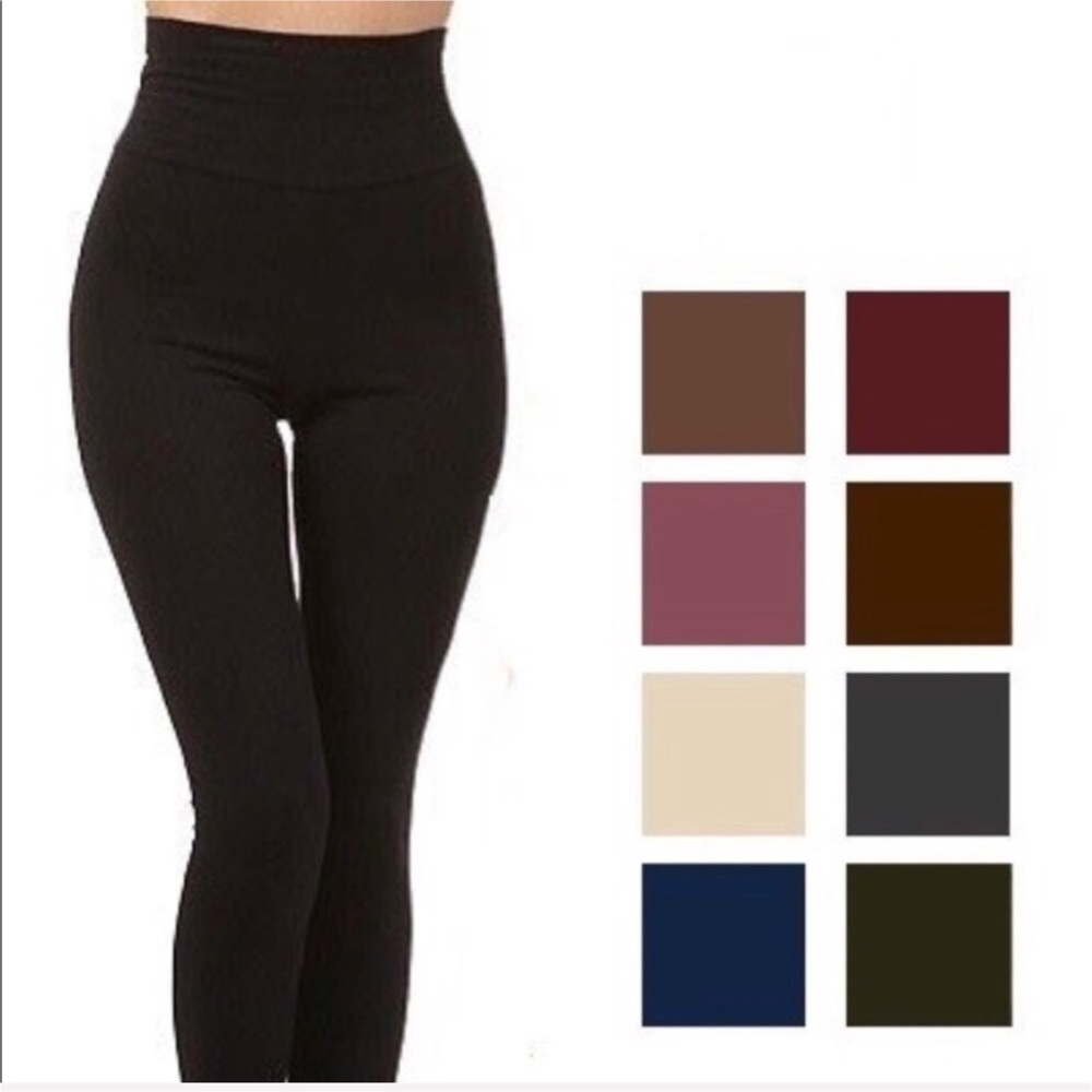 Fleece lined leggings - Picture 2 of 5